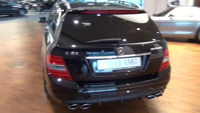 Mercedes Benz C 63 AMG смотреть онлайн