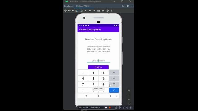 Number Guessing Game Android Kotlin 2023 смотреть онлайн