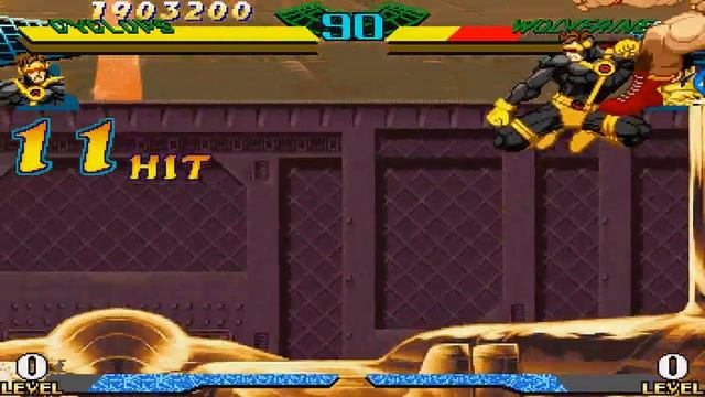 (TAS) Marvel Super Heroes vs. Street Fighter ~ Cyclops & U.S. Agent ( Survival Mode ) смотреть онлайн