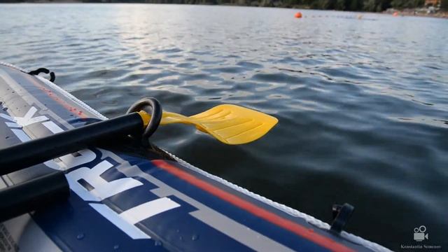 My First Trip On Inflatable Boat Bestway Hydro-Force Raft Treck X1.