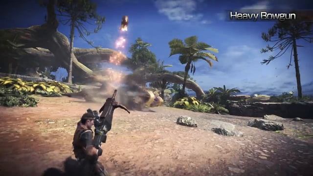 Monster Hunter: World - Heavy Bowgun Overview смотреть онлайн