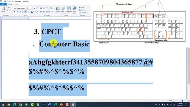 Offline Class-1- PC Packages | WordPad Basic Functions and Working with Keyboard Keys By Arvind смотреть онлайн