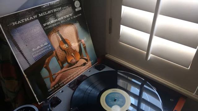 Prokofiev Concerto No. 1 Nathan Milstein St. Louis Symphony Orchestra Vladimir Golschmann 1955