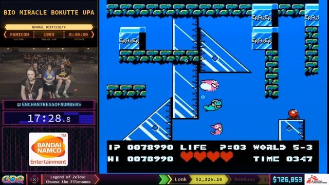 Bio Miracle Bokutte Upa by EnchantressOfNumbers in 27:19 - SGDQ2018 смотреть онлайн