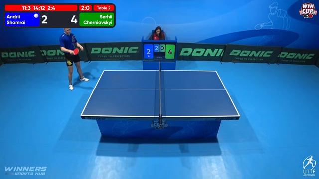 11:45 Andrii Shamrai 3 - 2 Serhii Cherniavskyi West 2 WIN CUP 12.05.2023 | TABLE TENNIS WINCUP смотреть онлайн