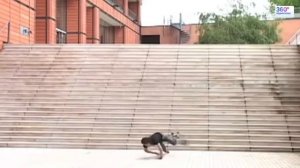 Скейтбординг - профи на скейте