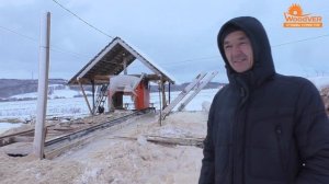 Дисковая пилорама ВудВЕР УГП2-600 в реальных условиях