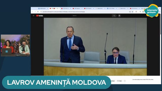 Lavrov amenință din nou Moldova смотреть онлайн