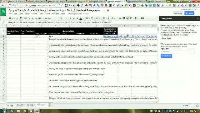 Use the FormCreator addon in Sheets to create formative assessment forms смотреть онлайн