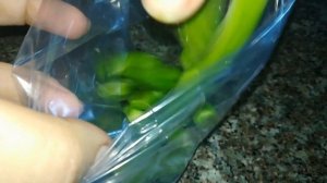 Как заморозить зелёные бобы на зиму.