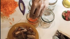 консервы из мелкого окуня с овощами