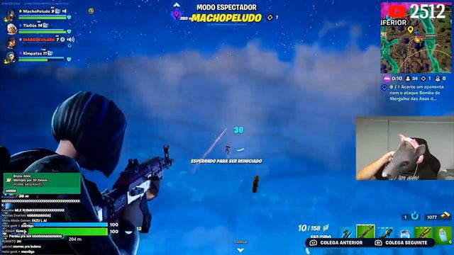 LUANGAMEPLAY JOGANDO A NOVA SEASON DO FORTNITE смотреть онлайн
