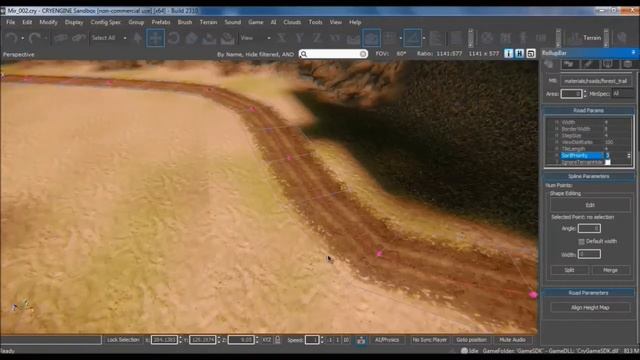 CRYENGINE 3 делаем дорогу урок 07 смотреть онлайн