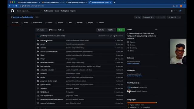 Google Colab and GitHub integration in 15 seconds with few clicks смотреть онлайн