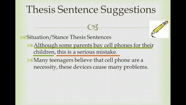 Persuasive Essay Intro and Thesis смотреть онлайн