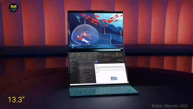 Lenovo Yoga Book 9i | 13th Gen Intel Core i7-U15 | Dual Screen Laptop Monitor |Windows 11,USB Type- смотреть онлайн