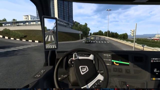 Соло покатушки под конты Дена...?? Euro Truck Simulator 2 смотреть онлайн