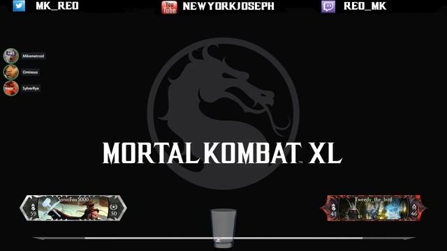 SonicFox (Jason, Sektor, Cassie, Tanya) vs Tweedy (Kenshi - Possessed) Exhibition смотреть онлайн
