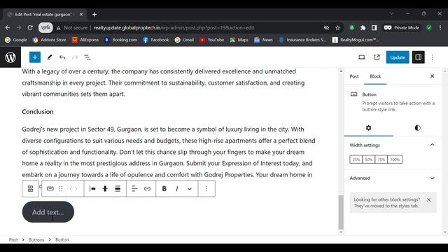 WordPress - How To Link A Button To A Page [2023 GUIDE] | website pe Button Kaise add Kare |in Hind смотреть онлайн