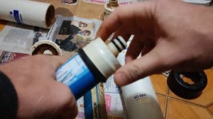 Доработка и замена разборной мембраны KO-50S фильтр Аквафор Морион DWM-101S.