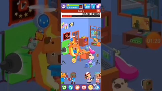 Как быстро заработать 20млн подписчиков за 3 минуты? /игра:Vlogger Go Viral