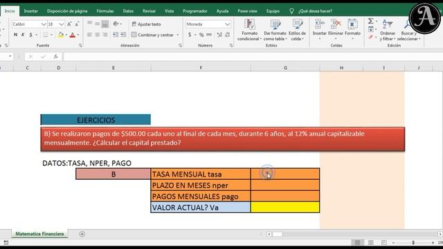 Taller de Excel para Matemática Financiera - CURSO COMPLETO Parte 1 смотреть онлайн