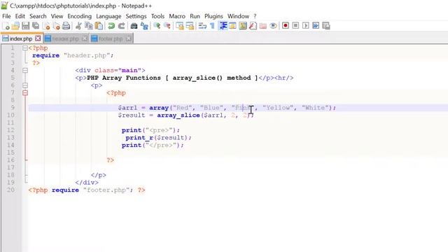 Working with Array in PHP [PART-24]: php array_slice() method смотреть онлайн