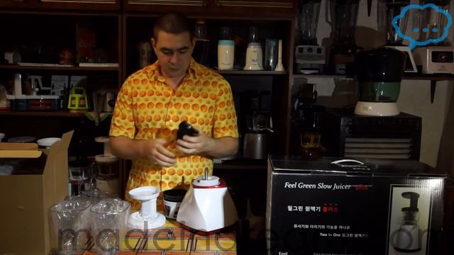 Обзор шнековой соковыжималки Hyundai Cooksense HD8801b смотреть онлайн