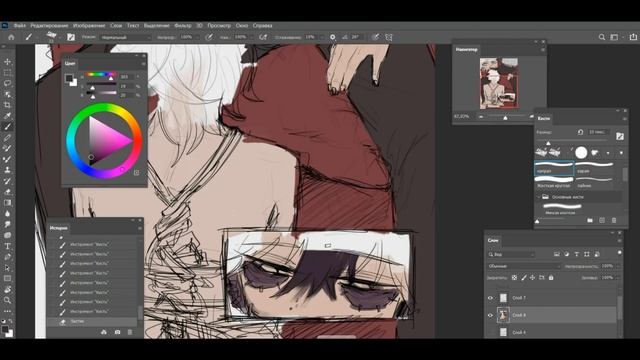 КАК я начала свою КАРЬЕРУ ХУДОЖНИКА и чем закончу | speedpaint смотреть онлайн