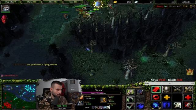 DOTA DROW RANGER vs ABADDON: MEGA HARD GAME (I CAN'T BELIEVE) смотреть онлайн