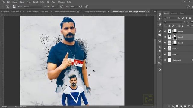 "Royal" Movie Poster Designing Tutorial in Photoshop cc 2017 смотреть онлайн