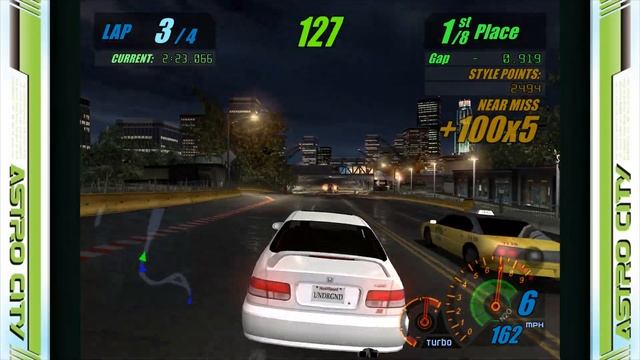 Need For Speed Underground (Arcade) (Global VR) - All Circuit Races - Longplay HD смотреть онлайн