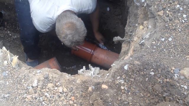 Как подключиться к канализации смотреть онлайн