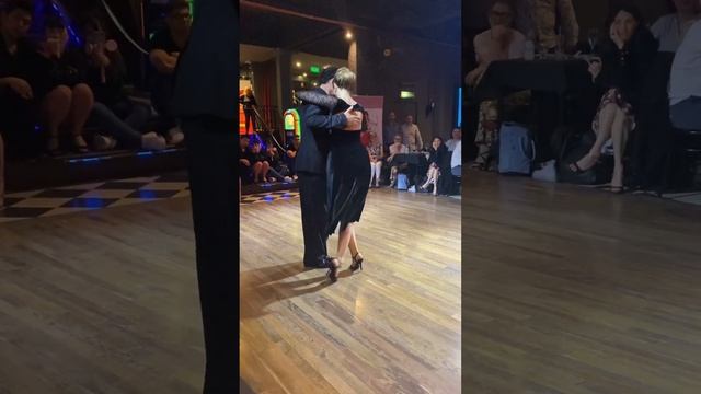 María Belén Fritzler y Rommel Oramas - Milonga Brava, Marabú. Buenos Aires (2/3) смотреть онлайн