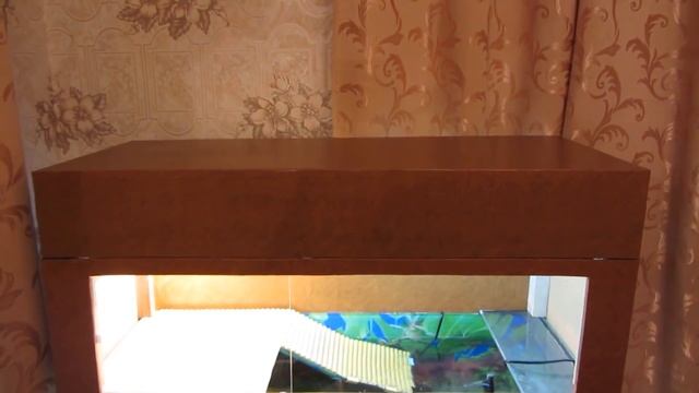 Акватеррариум для красноухой черепахи. (aqua terrarium for turtle) смотреть онлайн