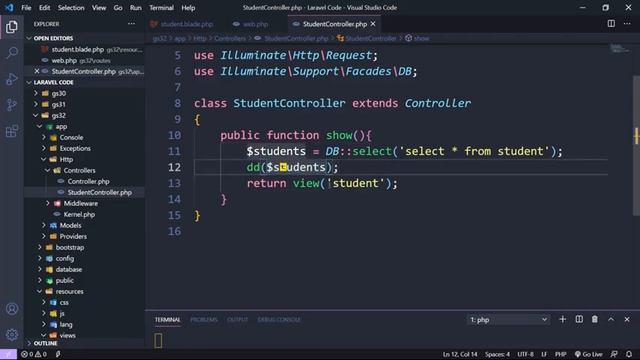 How to Run SQL Queries in Laravel (Hindi) смотреть онлайн