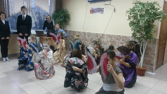 Японский танец смотреть онлайн