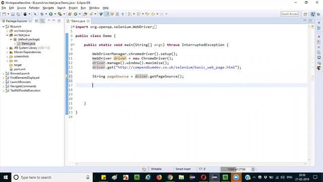 Selenium Interview Question 74 - How can we fetch the page source in Selenium? смотреть онлайн