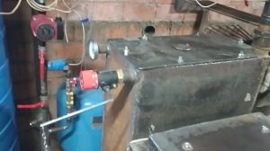 Шахтный котел из кирпича 2. Еще одна схема по заужению зоны горения.