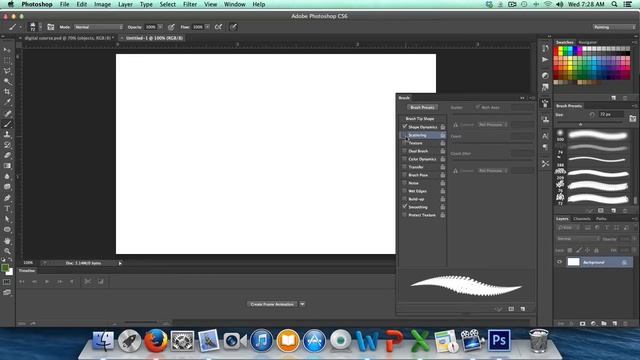 Paint Trees in Photoshop with Custom Brushes смотреть онлайн