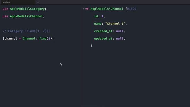 Laravel YouTube API клон #7 - Отношение "Один-ко-Многим" смотреть онлайн