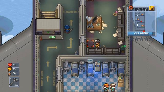 сбежал из самолета в The Escapists 2 смотреть онлайн