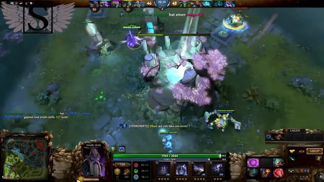 Как весело провести время в доте :D, чувак взбесился смотреть онлайн