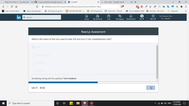 LinkedIn Assessment React | LinkedIn React Test | React.js смотреть онлайн