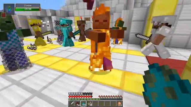 Minecraft STEVE MOD Creeper Steve, Killer Steves and More! Mod Showcase TheDiamondMinecart смотреть онлайн