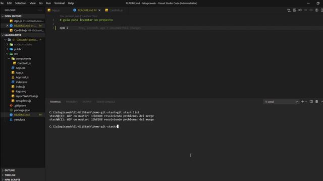 Comandos avanzados en git stash | #3 смотреть онлайн