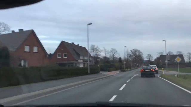 Возвращаемся из Голландии в Германию.Проселочные дороги.Cities and roads in Europe. смотреть онлайн