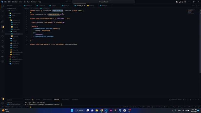 شرح شامل ل ReactJS - #17 (useContext) смотреть онлайн