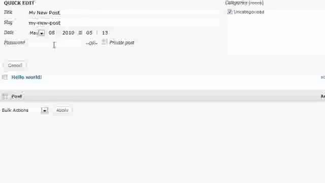 How to Edit Post in wordpress- - WP#4 (Speaksblog.com) смотреть онлайн