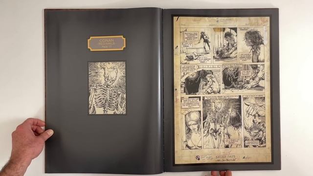 Marvel Comics Masterpiece - Conan Barry Windsor Smith Original Art Red Nails Artist's Edition смотреть онлайн